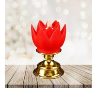 Lampada di loto a batteria Creativa colorata squisita luce del Buddha per la