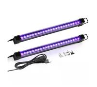 lampada di polimerizzazione UV, 2 pezzi/lotto USB UV LED Black Light T8 Blacklight Bar 395nm 400nm Fluorescente Party Disco Lampada Ultravilet T8 Tubo Striscia Luci UV