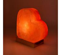 Lampada di Sale Himalayano Rosa naturale a forma di Cuore 2-3Kg