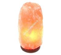 Lampada di Sale Rosa Himalaya 2-3 kg - con Filo e Lampadina