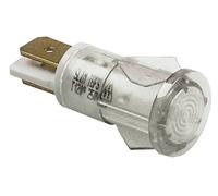 Lampada di segnalazione trasparente Ø 12 mm 230 V adatto per colged per lavastoviglie adatto anche per elettro Bar