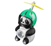 Lampada Di Sicurezza Della Bicicletta Da Notte Impermeabile Forma Panda | Decorazione per manubrio da bicicletta destinata alla , alle donne, agli appassionati di ciclismo, all'escursione, al VT