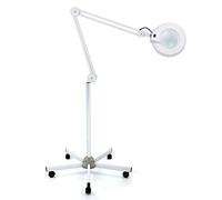 Lampada d'ingrandimento da studio per il trucco, con 8 diottrie, 120 LED, luce fredda, lente d'ingrandimento per lavoro, lettura, tempo libero, cucito