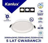 Lampada downlight led 15-21W-w max 2310lm TIBERI CCT 26381