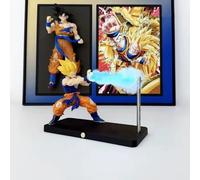 Lampada Dragon Ball Goku Kamehameha LED Magnetica Modello Action Figure Anime