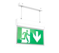 Lampada Emergenza a Sospensione 3h S.E S.A Cinema Mode - Bianca o Nera Colore Bianco Freddo 6.000K