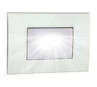 LAMPADA EMERGENZA INCASSO 3 MODULI LED BIANCO OPALE PER INTERNO VE SYRIO