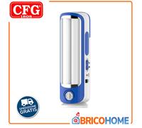 Lampada Emergenza ricaricabile a led 630 Lumen - ANDROMEDA 2