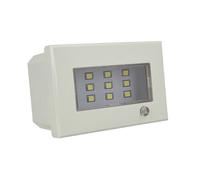 LAMPADA EMERGENZA SEGNAPASSO LED 3W SILVER TECH NERO COMPATIBILE AXOLUTE