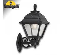 Lampada Esterna FUMAGALLI BISSO/CEFA Nero Trasparente E27 Resistente