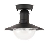 Rabalux Oslo - Lampada a sospensione da esterno, Metallo Plastica, nero, 24 x 24 x 21,5 cm, E27