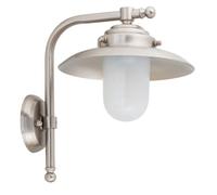 Lampada Esterni Ottone IP64 Vetro Schermo Marittimo Stile IN Nichel Hof Terrazza
