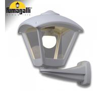 LAMPADA APPLIQUE PARETE NARDO/DARIO E27 TRASPARENTE GRIGIO FUMAGALLI