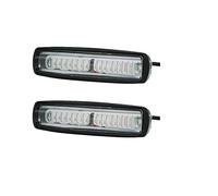 Lampada Faretto Fanale Led Per Carrello Elevatore Muletto Luce 12V-80V 30W Avvertimento Visiva Segnalazione (Rosso) Spia Auto Sicurezza Lavoro Barra Luminosa