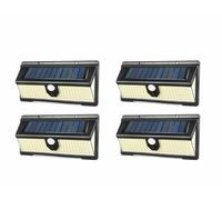 Lampada Faretto Led 190 Led Con Ricarica Solare Sensore Di Movimento Luce Fissa [EEK: A]