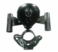 Lampada Fari Replica Lucas 7" Con Supporti E Gancio Adatta Per Royal Enfield BSA