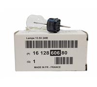 Lampada faro 12V-H24W 1612860680 originale Peugeot 3008 5008 e C5 II