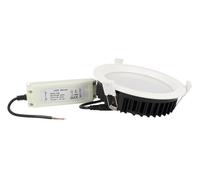 Lampada Faro Led Incasso Da Soffitto 25W Bianco Caldo Rotondo Per Centro Commerc
