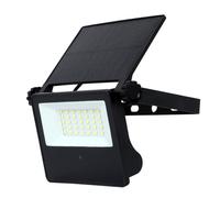 Lampada Faro Led Slim Con Pannello Solare Monocrystalline 10W 1300LM 4000K IP65