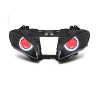 Lampada Faro Per YZF-R6 2008 2009 2010 2011-2015 Faro Anteriore Per Moto A LED Proiettore Faro HID Gruppo Ottico Abbagliante/anabbagliante(White And Red)