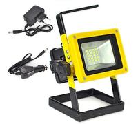 LAMPADA FARO TORCIA LED DA LAVORO CANTIERE PER ESTERNI CREE SMD 12W 960 LM IP65