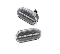 Lampada Fendinebbia 2pcs Dinamico Indicatori Direzione Luce Per Ford Per Messa A Fuoco MK2 C-max Per Fiesta Per Fusion Per Galassia Indicatore Laterale Sequenziale Lampeggiante Lampade(Dynamic Silver)