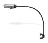 Weber WORKS Lampada flessibile, adatta a tutti i modelli Slate & Spirit (2025), luce LED luminosa con braccio flessibile - nero/argento (3400518)