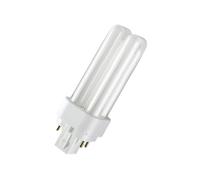 Osram x Dulux DE 18w / 830-Lampada a Risparmio energetico a 4 Pin, D/E G24q-2, Bianco Caldo 830, 1 Unità (Confezione da 1)