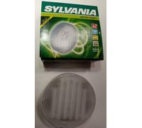 LAMPADA FLUORESCENTE GX53 SYLVANIA 6W-AIRAM 9W-LEONARDO 7W LUCE CALDA O NATURALE [EEK: A]