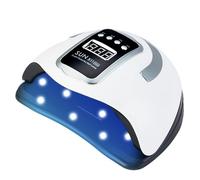 Lampada for asciugatura unghie UV a 66 LED, potente lampada for manicure, for in gel e apparecchiature for professionali con sensore di movimento(White-X11)