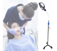 Lampada for Esame Chirurgico Mobile con Altezza Regolabile, Lampada a Led Senza Ombre for Procedure, Lampada da Pavimento con Rotazione a 360° for Ospedali, Cliniche
