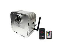 Lampada for luci a fibre ottiche Twinkle Fiber Star kit da soffitto Bluetooth APP Control Starry Car LED Light Kid Room RGBW COLOR WAPP,Alta Sensibilità(Normal plug,No fiber)