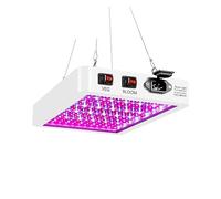 Lampada for piante a LED Coltiva la luce Illuminazione for interni Lampara Pannello LED Spettro completo Serra Semi di fiori Lampadina for tende,Risparmia Elettricità(4000W 216leds)