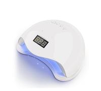 Lampada for unghie a LED UV a 48W Asciugacapelli for la polimerizzazione di tutti i tipi Gel 99s a calore ridotto 36 for macchina for nail art a due mani per il fai da te domestico(1)
