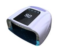 Lampada for unghie con fondo riflettente a specchio da 96 W, non ricaricabile, for asciugatrice e manicure, luce UV for, lampada LED for(NO battery Lilac)