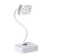 Lampada for unghie portatile da tavolo, 27 W, lampada UV for, pieghevole a 360°, asciugatura rapida, for finte, smalto for manicure, colla, gel, strumento for la polimerizzazione delle