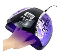 Lampada for unghie professionale da 280 W con 66 LED e 4 timer for manicure smalto in gel veloce