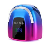 Lampada for unghie senza fili con 3 impostazioni del timer e sensore intelligente, compatibile casa salone for la polimerizzazione di tutti i gel(SUN S20 MAX,US)