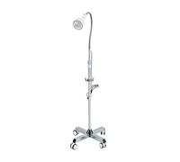 Lampada for visita chirurgica con supporto da pavimento mobile, luce medica a LED rotante a 360° for ginecologia, ambulatori, stomatologia e chirurgia for animali domestici