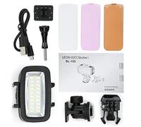 Lampada fotografica impermeabile per luce di riempimento per fotocamera a LED per immersioni subacquee fino a 40 m di profondità