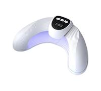 Lampada fotopolimerizzante per unghie, lampada UV per unghie in gel, asciugatrice portatile a formas di U, strumenti per unghie ad asciugatura rapida con timer,salone di bellezza, strumenti per unghie