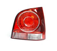 Lampada freno posteriore Auto Posteriore Della Coda Della Lampada Luce Housing Withou Lampadine Avvertimento Luce Del Paraurti Per Il VW Per POLO 2006 2007 2008 2009 2010 Luci Posteriori(Giusto)