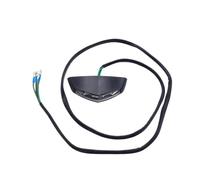 Lampada freno posteriore da 12 V con staffa di estensione del supporto per la di patente di patente di parafango Compatibile con EC ECF 250 300 350 MODELLO 2023 MODELLO(Tail Light)