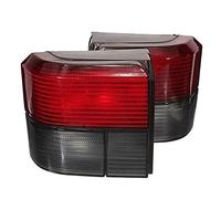 Lampada freno posteriore Fanale Posteriore Coda Per Il VW Per Caravelle T4 Per Transporter T4 1992-2004 Copertura Lampada Freno Alloggiamento Affumicato Lente Senza Lampadina Luci Posteriori(Pair)