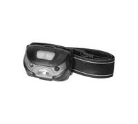Lampada frontale a LED, 3 W, 120 lm, 1200 mAh, Li-Po, interruttore senza contatto, caricatore USB, testa mobile