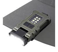 Lampada frontale a LED con clip per cappello, da campeggio, per corsa, , escursionismo, costruzione, camminata, ispezione
