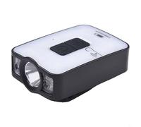 Lampada frontale a LED con sensore a infrarossi, ricaricabile, con clip, multi modalità, per varie attività all'aperto, tra cui campeggio ed escursionismo, colore bianco