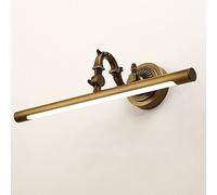 Lampada Frontale a LED in Rame Anticato per Specchio da Bagno, Barra Luminosa lineare a LED, 4000K, apparecchio di Illuminazione per cornici, Quadri e vetrine, luci per Il Trucco in Bagno, l