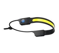 Lampada frontale a LED multiuso Vestibilità regolabile Design antipioggia Comodo da indossare Adatto per la pesca notturna Speleologia Arrampicata Comoda lampada frontale per la pesca in corsa