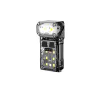 Lampada frontale a LED ricaricabile con luce regolabile a 180° per lavoro all'aperto, campeggio ed escursionismo, nero, 88 g, ricarica di tipo C, durata della batteria di 10 ore, spia impermeabile con